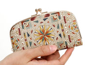 Carreau (Bronze) GAMAGUCHI Small Clasp Purse