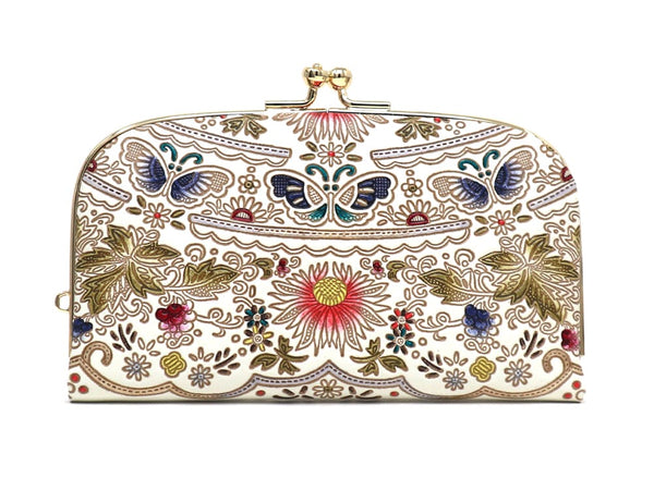 Mo Li Hua - Jasmine Flower (Pink) GAMAGUCHI Small Clasp Purse