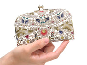 Mo Li Hua - Jasmine Flower (Pink) GAMAGUCHI Small Clasp Purse