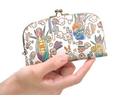 Popcorn Girl (Pastel colors) GAMAGUCHI Small Clasp Purse