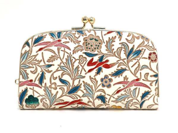 Geese (Red) GAMAGUCHI Small Clasp Purse