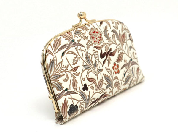 Geese (Brown) GAMAGUCHI Small Clasp Purse