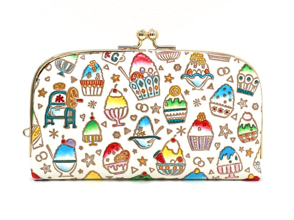 Shaved Ice GAMAGUCHI Small Clasp Purse