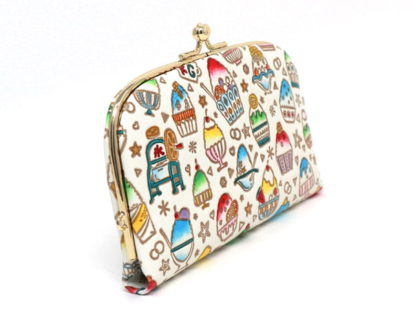 Shaved Ice GAMAGUCHI Small Clasp Purse