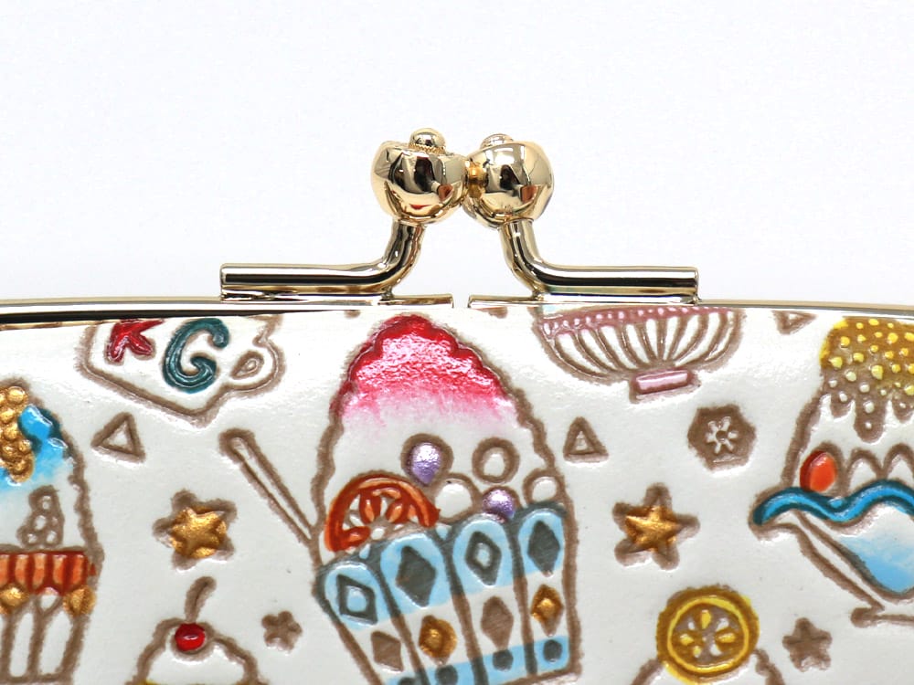 Shaved Ice GAMAGUCHI Small Clasp Purse