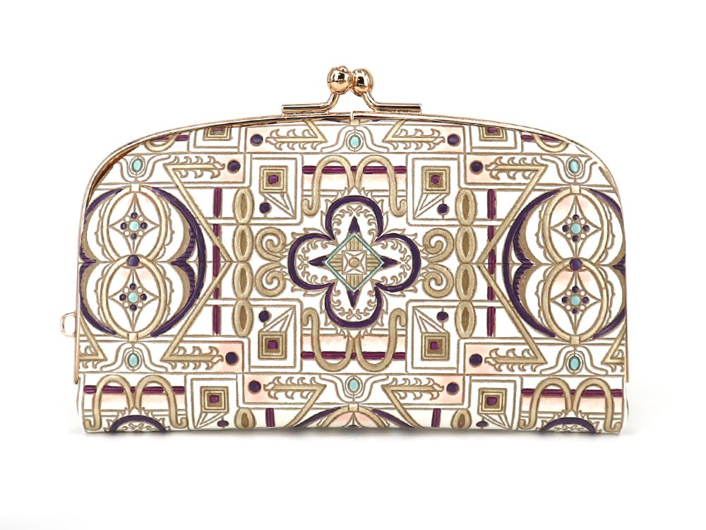 Miyabi (Purple) GAMAGUCHI Small Clasp Purse