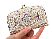 Miyabi (Purple) GAMAGUCHI Small Clasp Purse