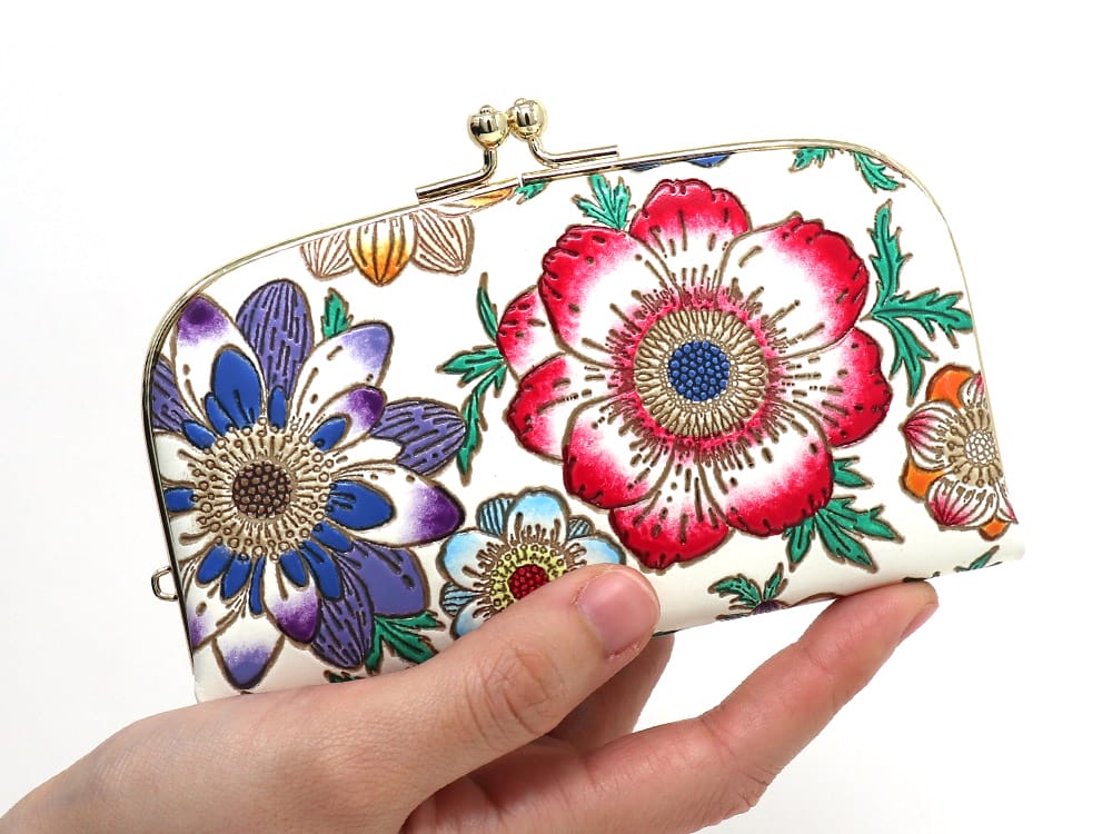 Anemone GAMAGUCHI Small Clasp Purse