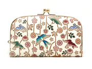 Birds and Cherry Blossoms GAMAGUCHI Small Clasp Purse