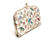 Birds and Cherry Blossoms GAMAGUCHI Small Clasp Purse