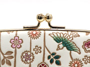Birds and Cherry Blossoms GAMAGUCHI Small Clasp Purse