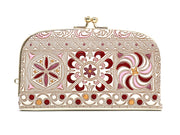 KINSHA - Persia Tiles (Pink) GAMAGUCHI Small Clasp Purse