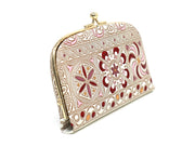 KINSHA - Persia Tiles (Pink) GAMAGUCHI Small Clasp Purse