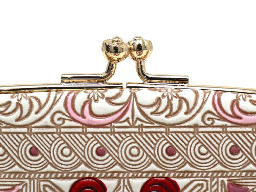 KINSHA - Persia Tiles (Pink) GAMAGUCHI Small Clasp Purse