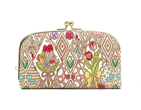 Tulips GAMAGUCHI Small Clasp Purse