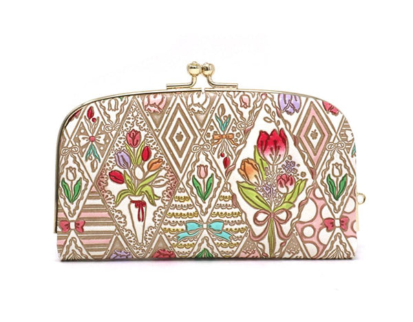 Tulips GAMAGUCHI Small Clasp Purse
