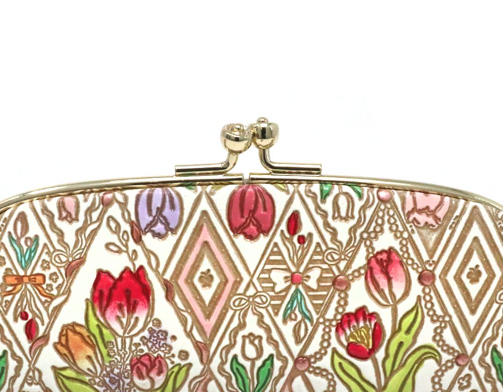 Tulips GAMAGUCHI Small Clasp Purse