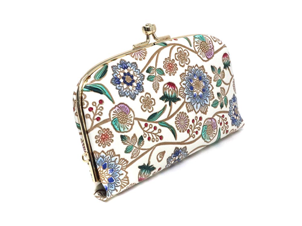 Dahlia (Cobalt Blue) GAMAGUCHI Small Clasp Purse