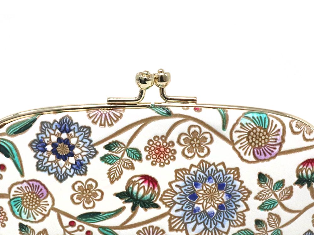 Dahlia (Cobalt Blue) GAMAGUCHI Small Clasp Purse