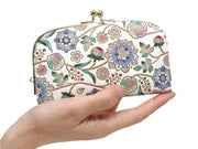 Dahlia (Cobalt Blue) GAMAGUCHI Small Clasp Purse