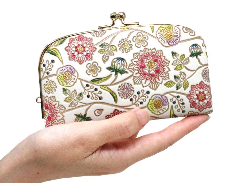 Dahlia (Berry Pink) GAMAGUCHI Small Clasp Purse