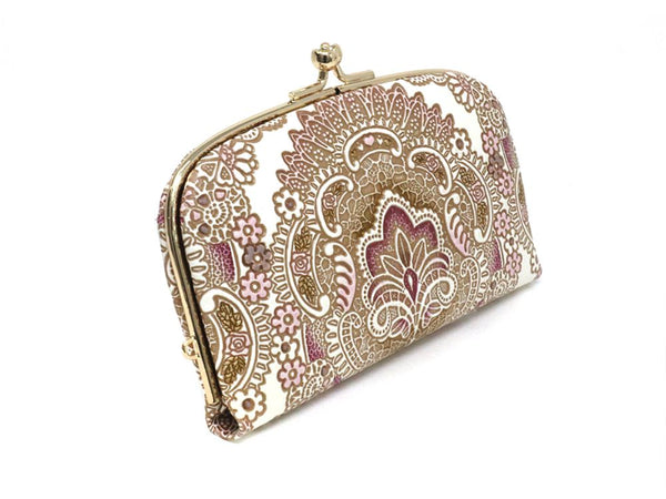 Antique Lace (Pink) GAMAGUCHI Small Clasp Purse