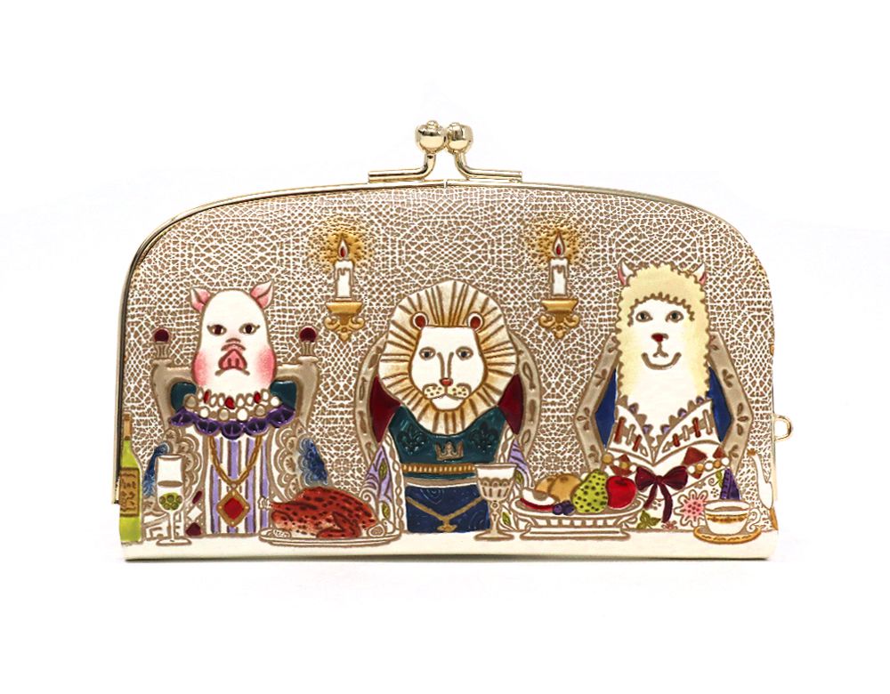 Noble Animals GAMAGUCHI Small Clasp Purse