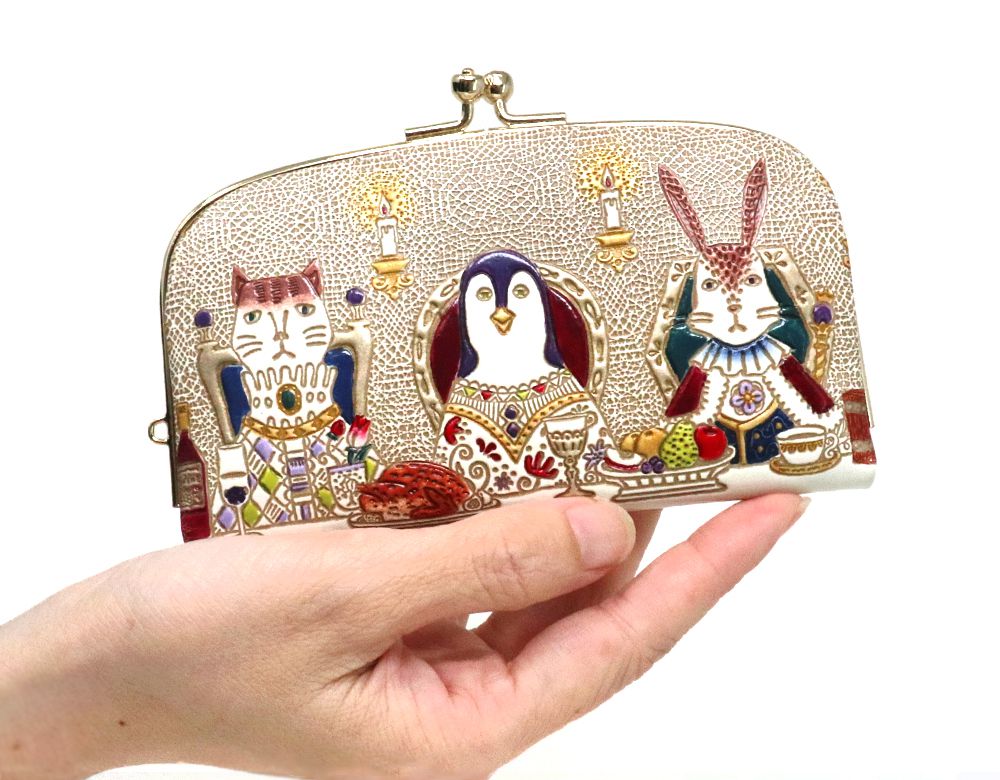 Noble Animals GAMAGUCHI Small Clasp Purse