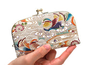 OSHIDORI - Mandarin Ducks GAMAGUCHI Small Clasp Purse