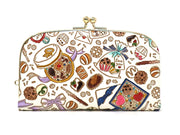 Chocolate GAMAGUCHI Small Clasp Purse