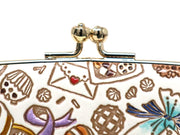 Chocolate GAMAGUCHI Small Clasp Purse