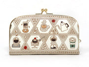 Coffee GAMAGUCHI Small Clasp Purse