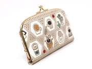 Coffee GAMAGUCHI Small Clasp Purse