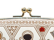 Coffee GAMAGUCHI Small Clasp Purse
