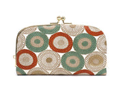Umbrella Chrysanthemums (Spring Grass) GAMAGUCHI Small Clasp Purse