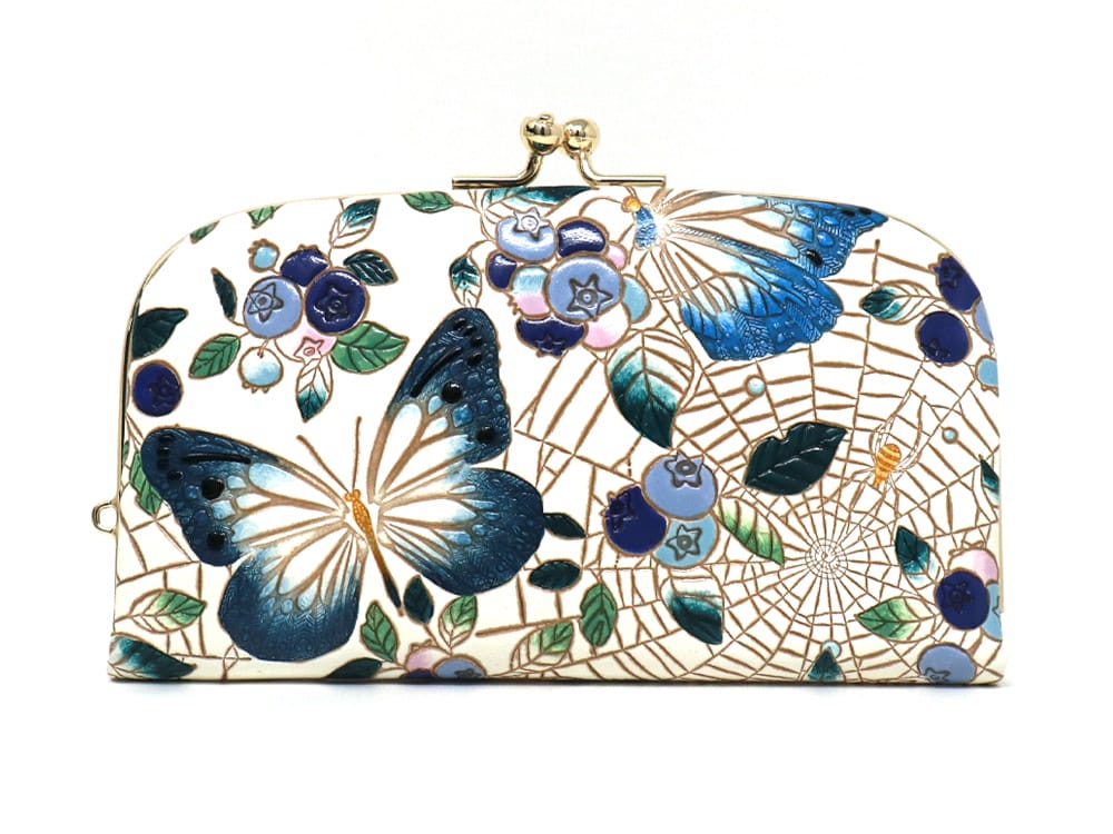 Blueberry (Navy) GAMAGUCHI Small Clasp Purse