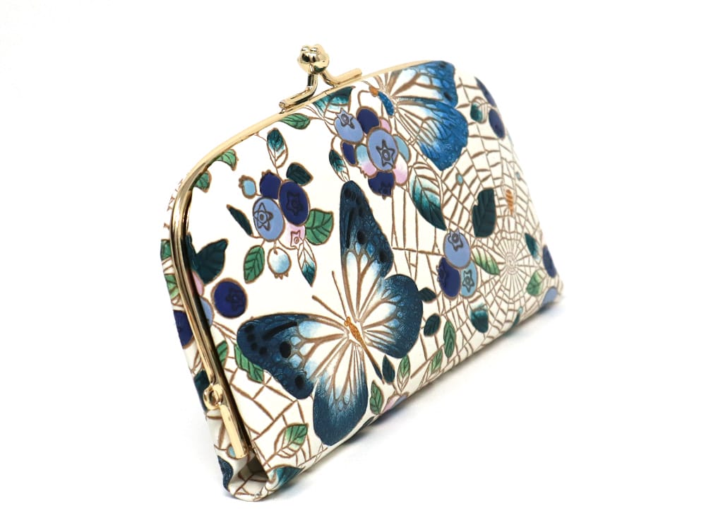 Blueberry (Navy) GAMAGUCHI Small Clasp Purse