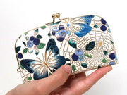 Blueberry (Navy) GAMAGUCHI Small Clasp Purse