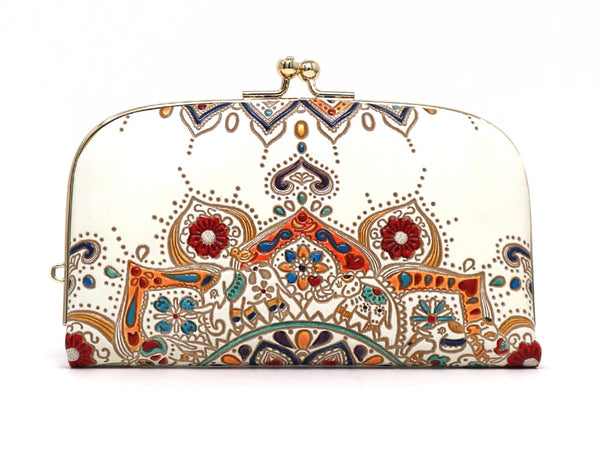 Elephant Carnival GAMAGUCHI Small Clasp Purse