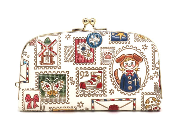 Stamps GAMAGUCHI Small Clasp Purse