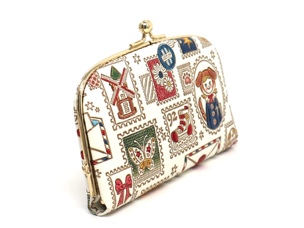 Stamps GAMAGUCHI Small Clasp Purse