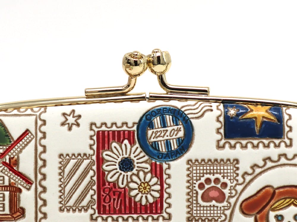 Stamps GAMAGUCHI Small Clasp Purse