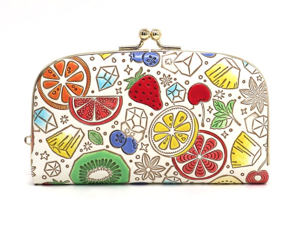 Fruit Punch GAMAGUCHI Small Clasp Purse