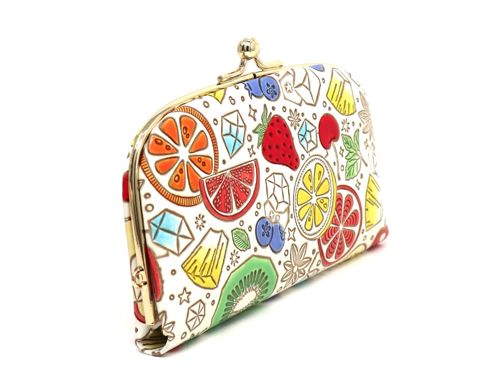 Fruit Punch GAMAGUCHI Small Clasp Purse