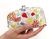 Fruit Punch GAMAGUCHI Small Clasp Purse