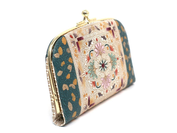 Golden Tapestry GAMAGUCHI Small Clasp Purse