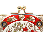 KARAKO - Chinese Dolls GAMAGUCHI Small Clasp Purse