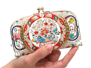 KARAKO - Chinese Dolls GAMAGUCHI Small Clasp Purse