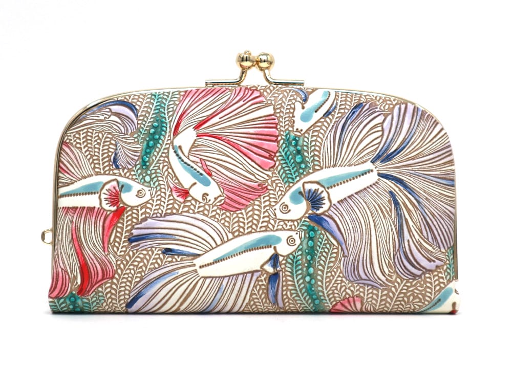 Betta (Purple) GAMAGUCHI Small Clasp Purse