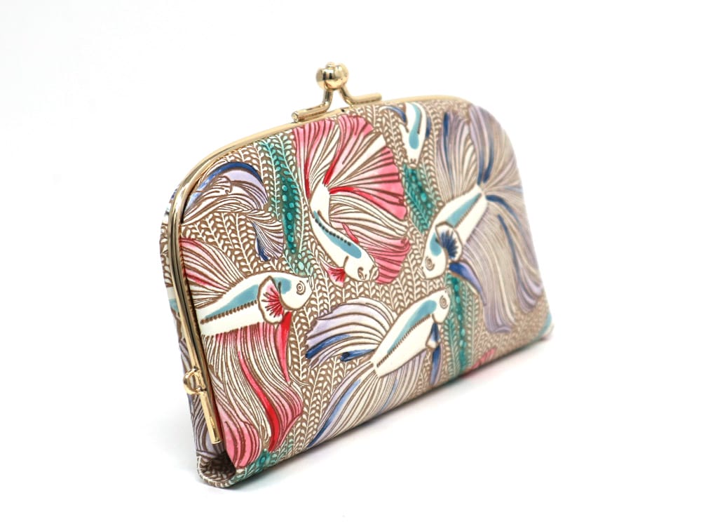 Betta (Purple) GAMAGUCHI Small Clasp Purse